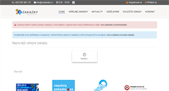 Desktop Screenshot of e-zakazky.cz